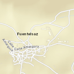 Fuentelsaz Street Map