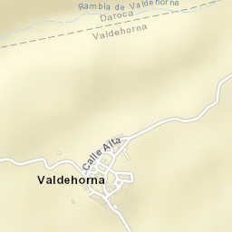 Valdehorna Street Map
