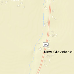 New Cleveland Ohio Street Map
