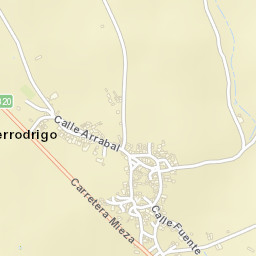 Valderrodrigo Street Map