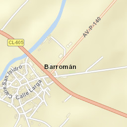 Barromán Street Map