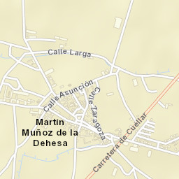Martín Muñoz de la Dehesa Street Map