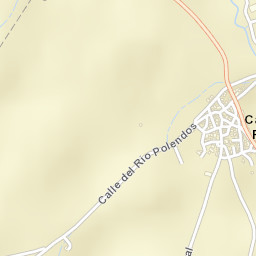 Cabañas de Polendos Street Map