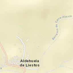Aldehuela de Liestos Street Map