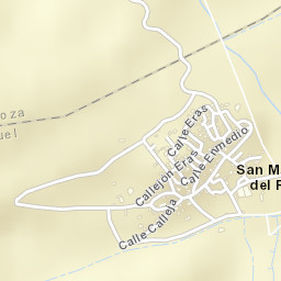 San Martín del Río Street Map