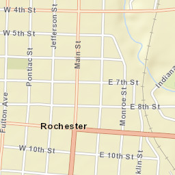 751-799 Main Street, Rochester, IN 46975 Street Map