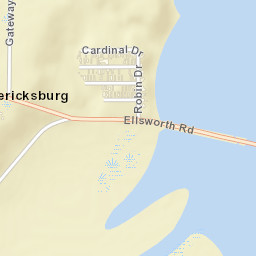 Fredericksburg Ohio Street Map