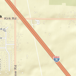 Camp Park Ohio Street Map