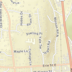 Blauvelt New York Street Map