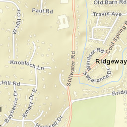Ridgeway Connecticut Street Map