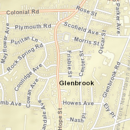 Glenbrook Connecticut Street Map