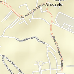 Arcozelo Street Map