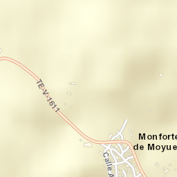 Monforte de Moyuela Street Map