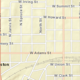 400 North Maple Street Creston IA Street Map