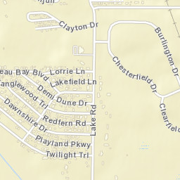 Gloria Glens Park Ohio Street Map