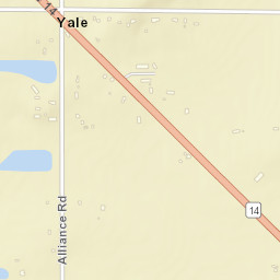 Yale Ohio Street Map
