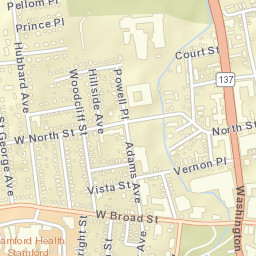 Northfield Connecticut Street Map