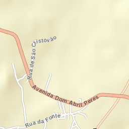 Touça Street Map