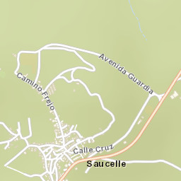 Saucelle Street Map