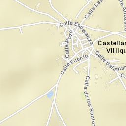 Castellanos de Villiquera Street Map
