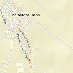 Palaciosrubios Street Map
