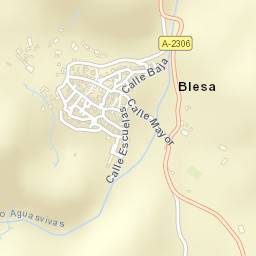 Blesa Street Map