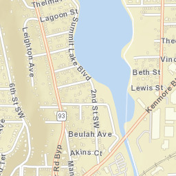 Summit Beach Park Ohio Street Map