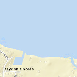 Reydon Shores New York Street Map
