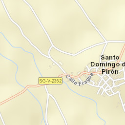 Santo Domingo de Pirón Street Map