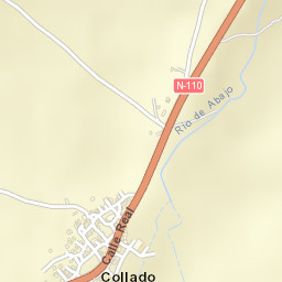 Collado Hermoso Street Map
