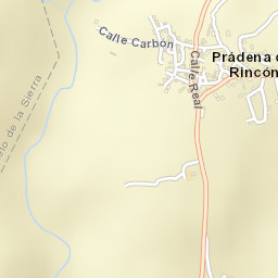 Prádena del Rincón Street Map