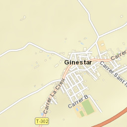 Ginestar Street Map