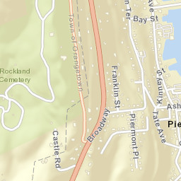 Piermont New York Street Map