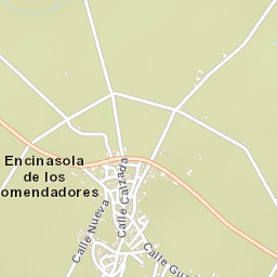 Encinasola de los Comendadores Street Map