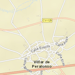 Villar de Peralonso Street Map