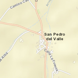 San Pedro del Valle Street Map