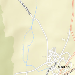 Saúca Street Map