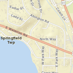 Sawyerwood Ohio Street Map