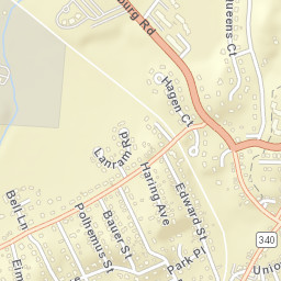 Sparkill New York Street Map