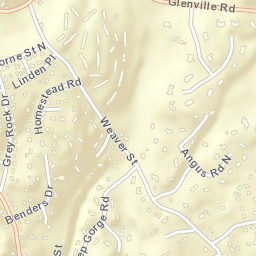 Glenville Connecticut Street Map