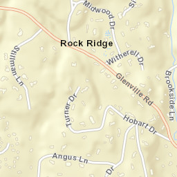 Rock Ridge Connecticut Street Map