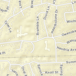 Riverside Connecticut Street Map