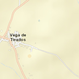 Vega de Tirados Street Map