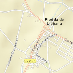 Florida de Liébana Street Map