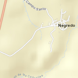 Negredo Street Map
