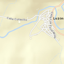 Luzón Street Map