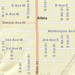 101-117 South Main Street, Albia, IA 52531 Street Map