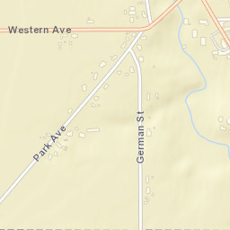 Glandorf Ohio Street Map