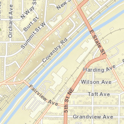 New Portage Ohio Street Map