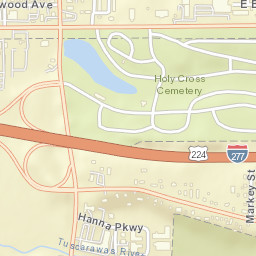 Swartz Corners Ohio Street Map